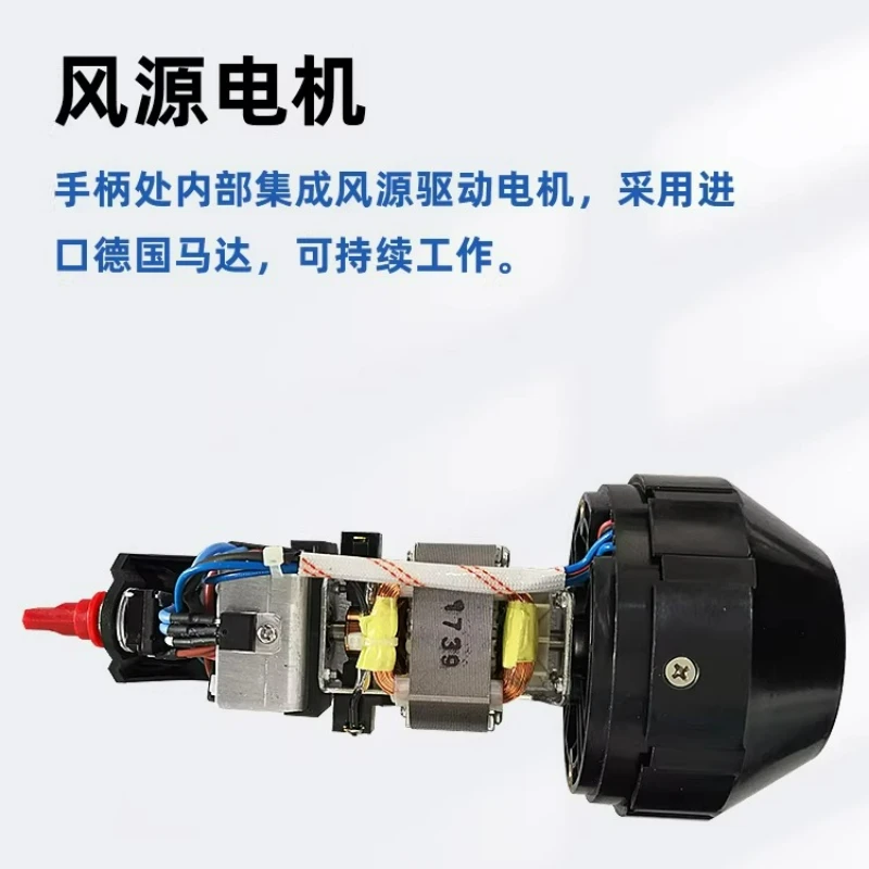 Detachable Hot Air Gun for PVC/TPO/PP Welding - Plastic Flooring & Roofing Sheet Heat Gun with Welding Rods