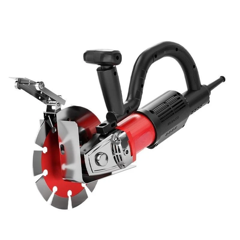 Slotting machine plumber high power brushless cutting machine new wall cutting machine multi-function