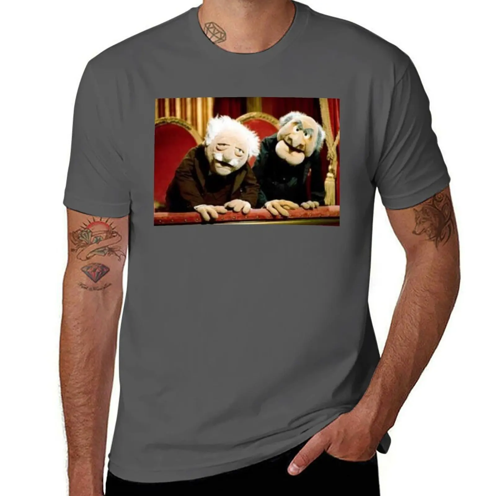 

Statler and Waldorf vintage T-Shirt Industrial Work Tee Shirt