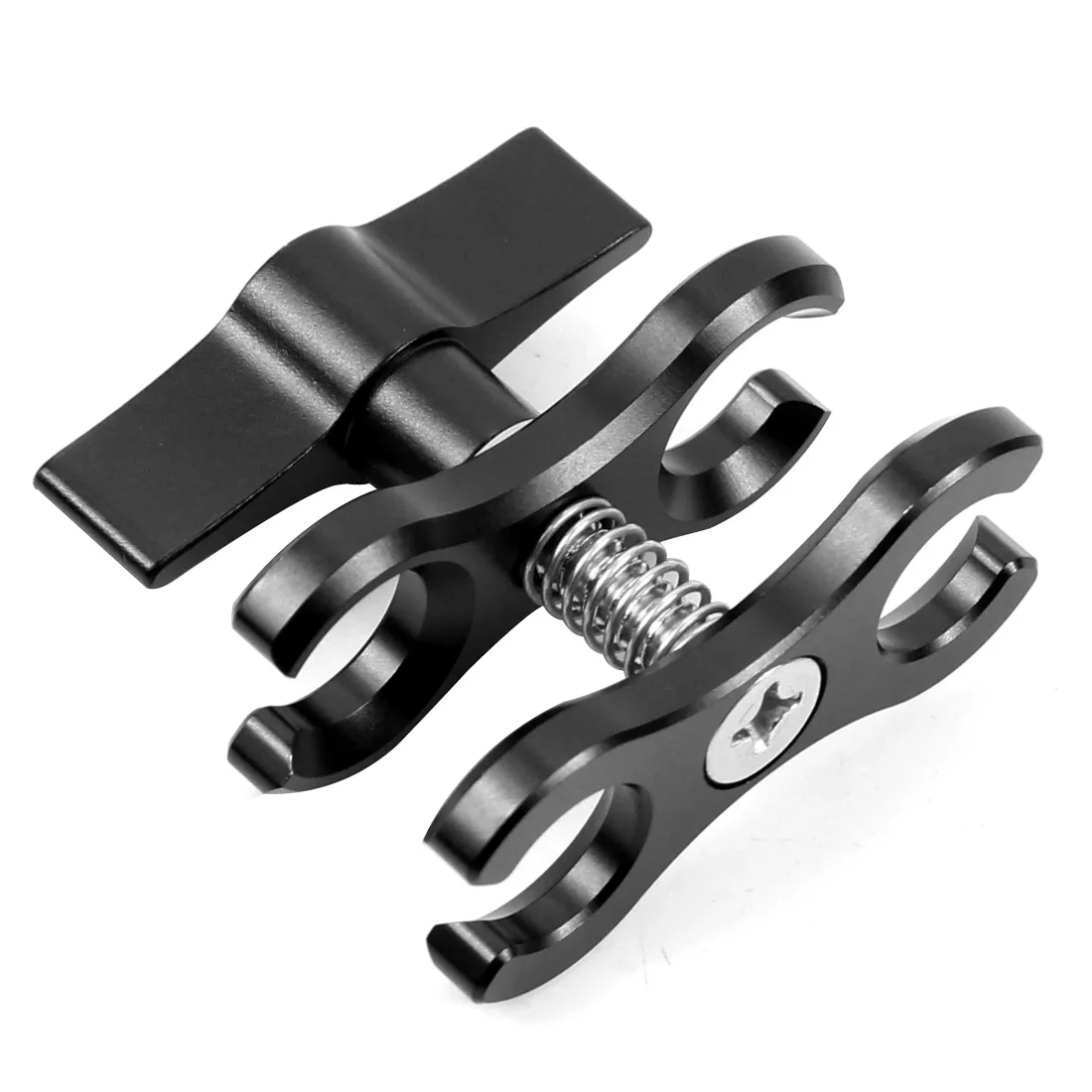 Verbesserte Schmetterling Clip Clamp Tauchen Licht Arm Ball Kopf Mount Adapter für DSLR Sport Action Video Kamera Stativ Halterung Klemme – Detail 33