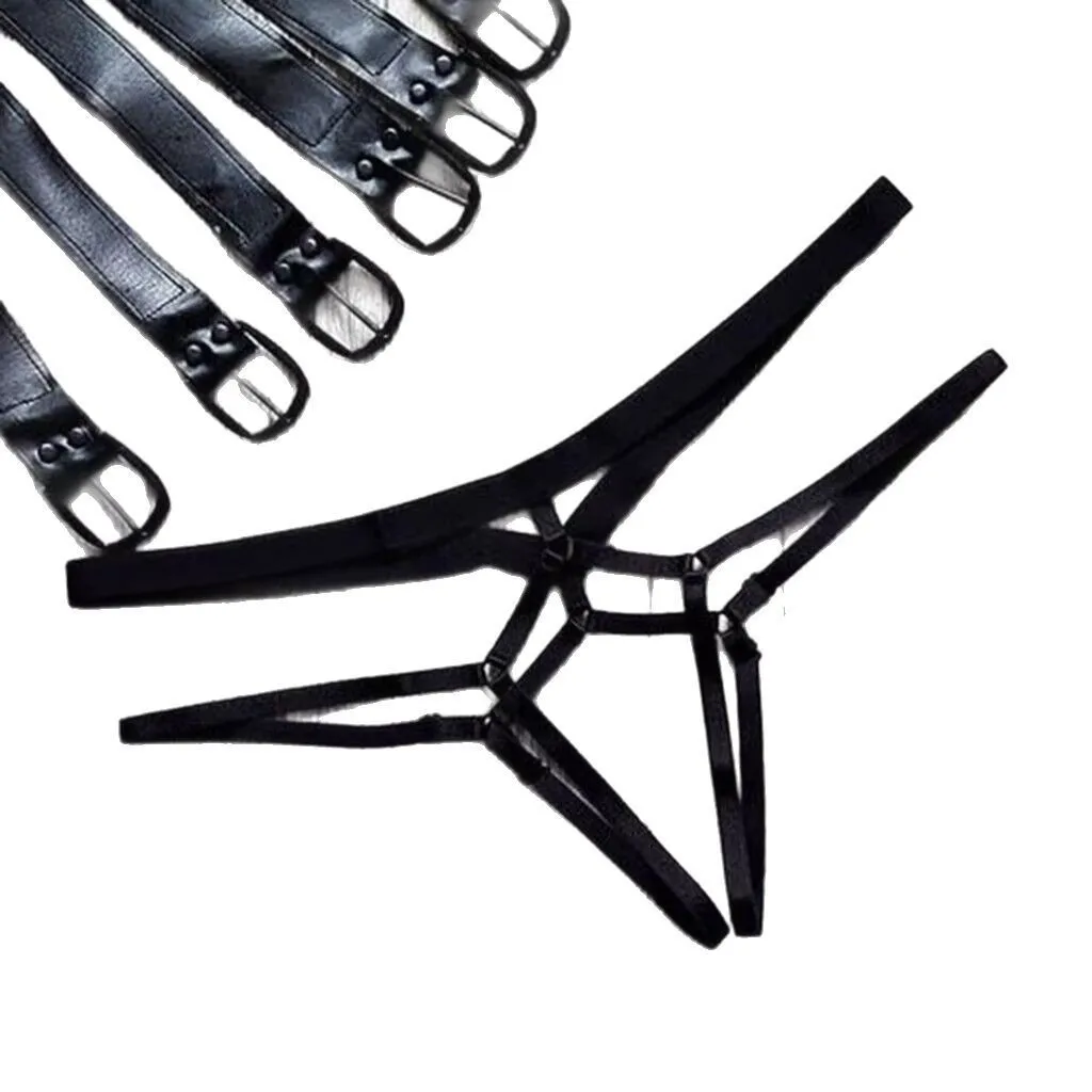 سراويل داخلية مثيرة مفتوحة المنشعب على شكل حرف G للنساء - ملابس داخلية غير مرئية من الدانتيل الشفاف بدون إسفين