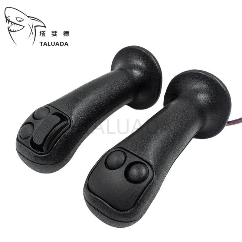 

Universal Control Handle For Digger Joystick Handle Grip Left and Right Control Handle Rubber Parts High Quality