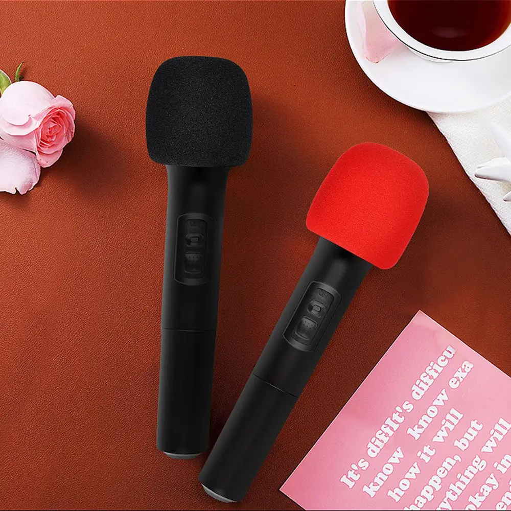 Estúdio profissional macio engrossar capa microfone tampa protetora