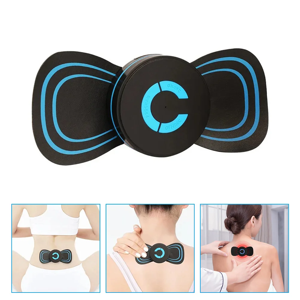 

1Set Vibration Neck Massager Flexible Adhesive Smart Patch for Convenient Home and Office Therapy Use Intelligent Neck Massager
