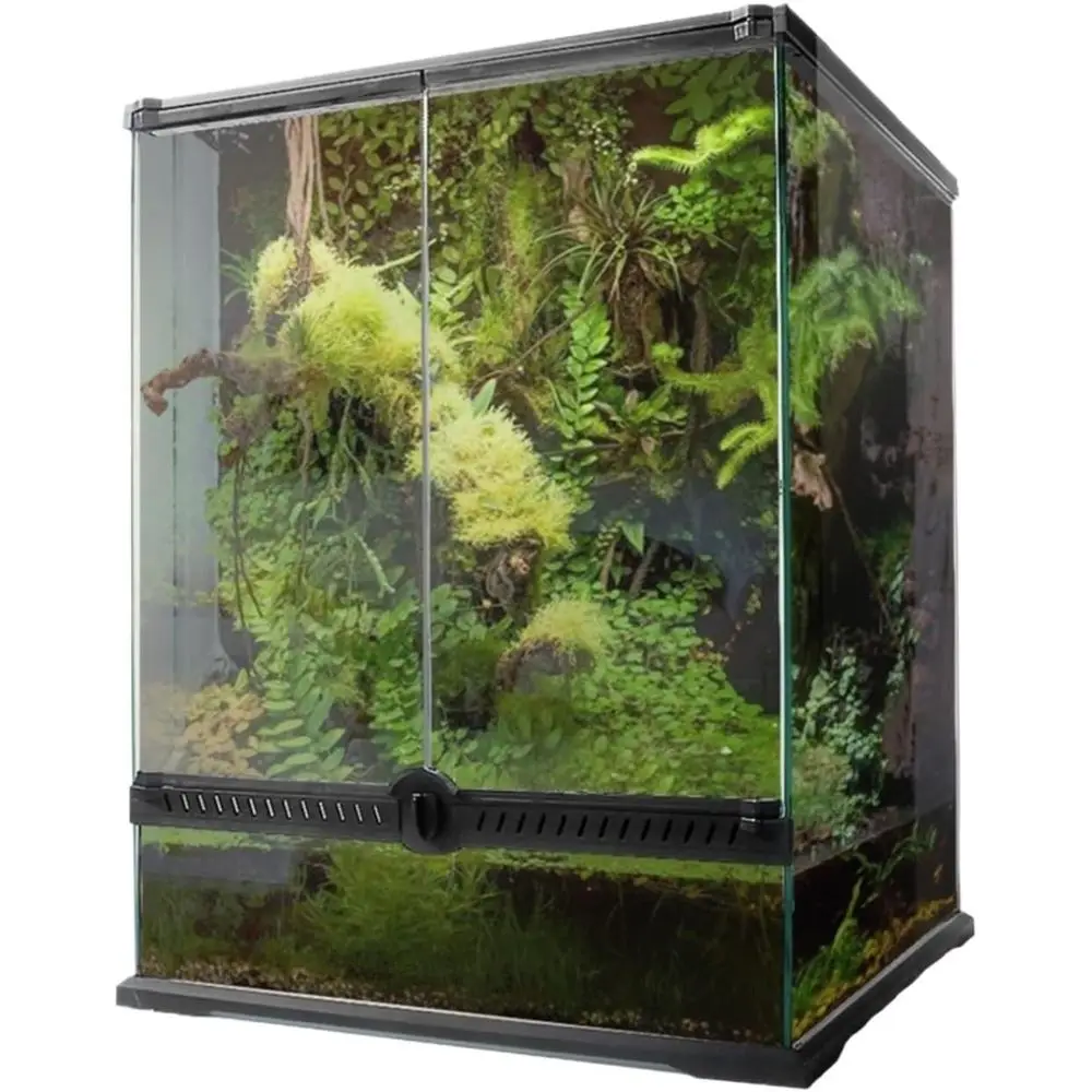 

Insect Breeding Box Reptile Terrarium Glass Transparent Feeding Box Breeding Box Reptile Container 30x45cm