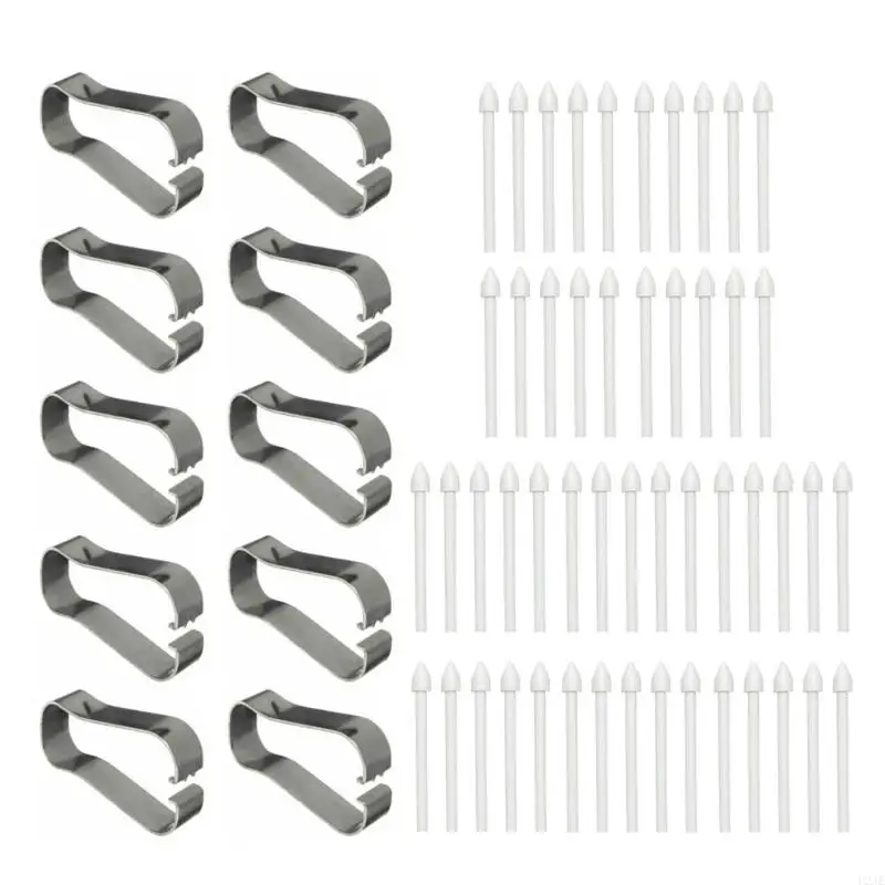 U2JE 25Pcs/50pcs Pen Nibs for Tab S7+ S23 NOTE10 20 Pen Tip with Removal Tweezer Easy Installation