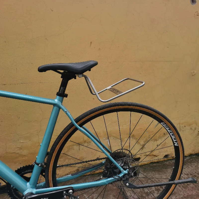 

Складной велосипед для горной дороги, прочный багажник из нержавеющей стали с высокой грузоподъемностью, аксессуары для велосипедов