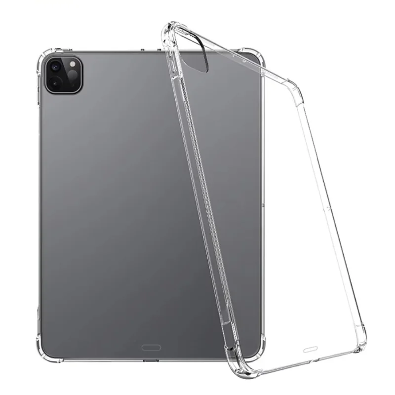 

Clear Case For iPad A16 11 inch Pro 13 11 M4 M3 M2 2024 12.9 Funda Air 13 11 5 4 3 2 1 9th 8th 7th 10.2 Mini 6 Silicone Cover