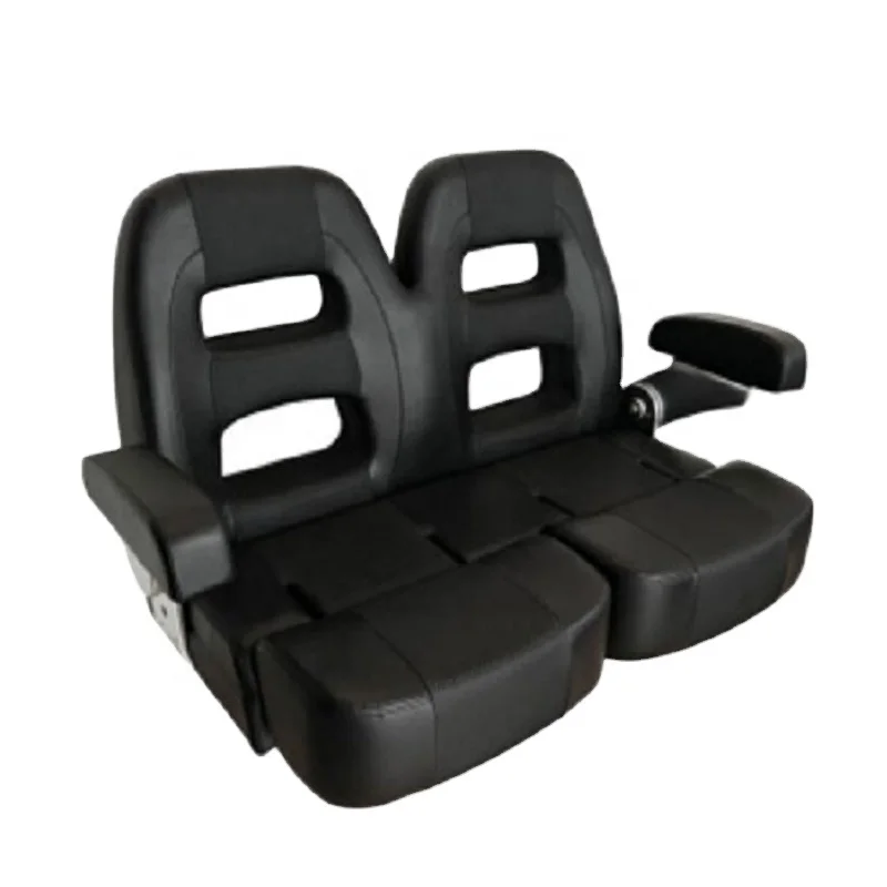 

Marine Deluxe Flip Up Two-Seater Boat Seat Bench Boat Seats Foldable Boat Double Seatpromote sales