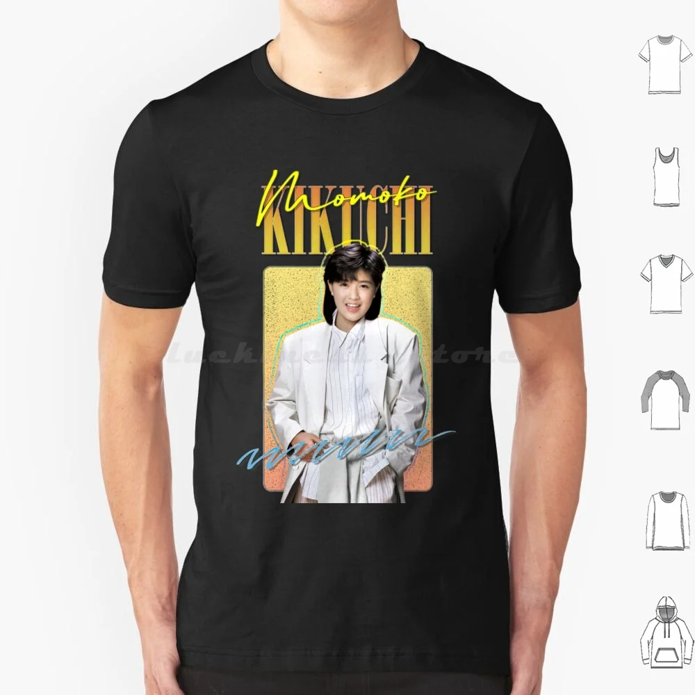 

Momoko Kikuchi Retro 80s Fan Art T Shirt 6xl Cotton Cool Tee 80s Aesthetic Akina Nakamori Anime City Pop Citypop Future Funk J