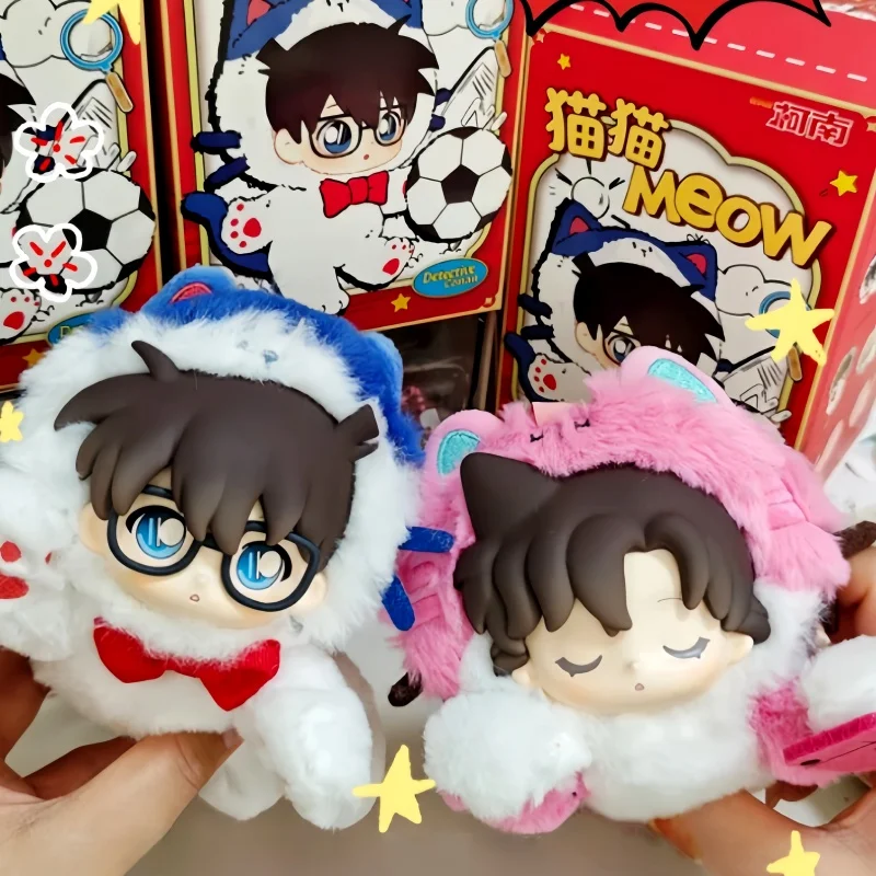 

Hot Original Detective Conan Meow Series Genuine Vinyl Blind Box Collectible Anime Figure Gift For Anime Fans And Collectors Toy