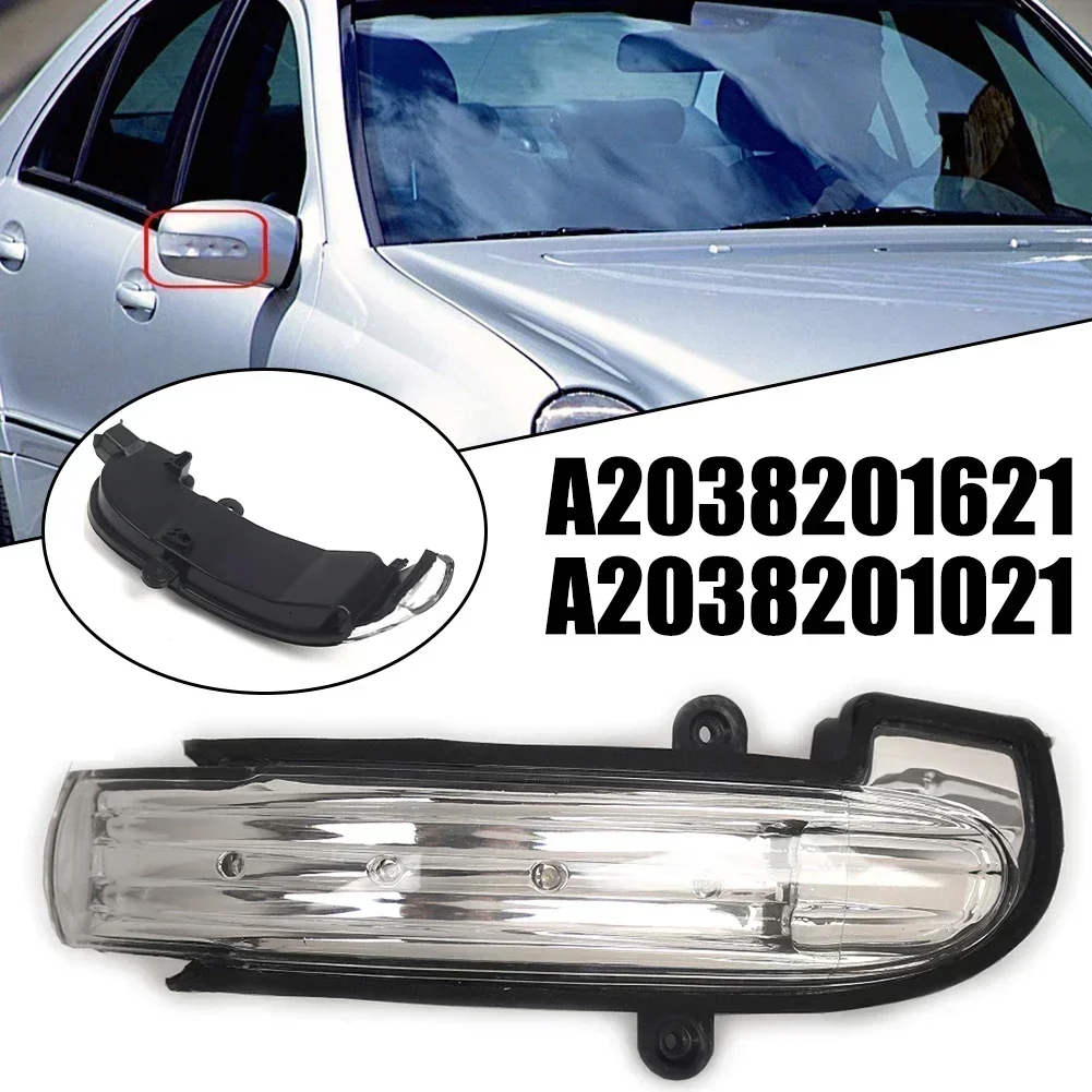 Door Mirror Turn Signal Light For Mercedes-Benz C-Class 2000-2007 A2038201621 A2038201521 A2038201021 A2038200121 Replace Parts