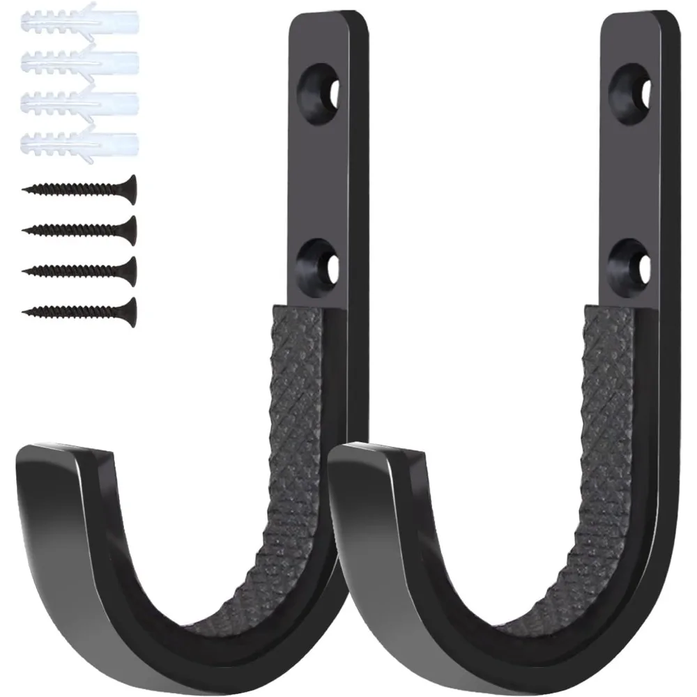 

Rack Wall Mount, Horizontal Shotgun Hooks Rifle Hangers for Any Rifles Shotguns and Archery Bow,Heavy Duty Steel