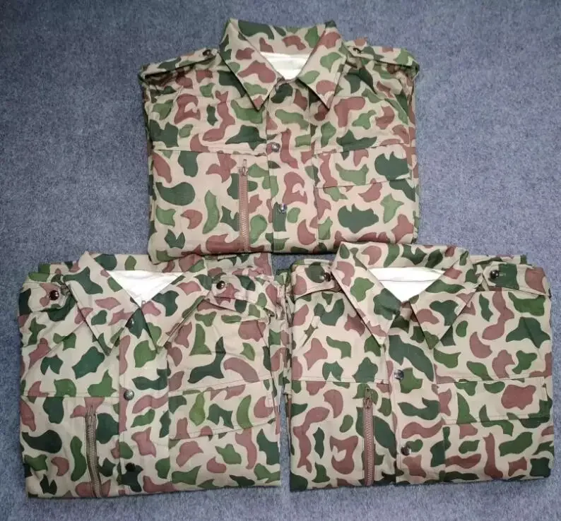 Chinese Army 90s Military Camouflage Clothing Winter Vintage Include Jacket and Pant