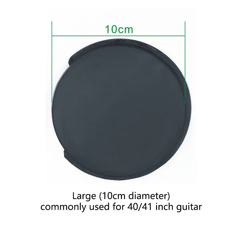 Silicone Classic Guitar Buster Sound Hole Cover Guitar Noise Reduction Guitar Accessories 2 Sizes Buffer Block Stop Plug Parts