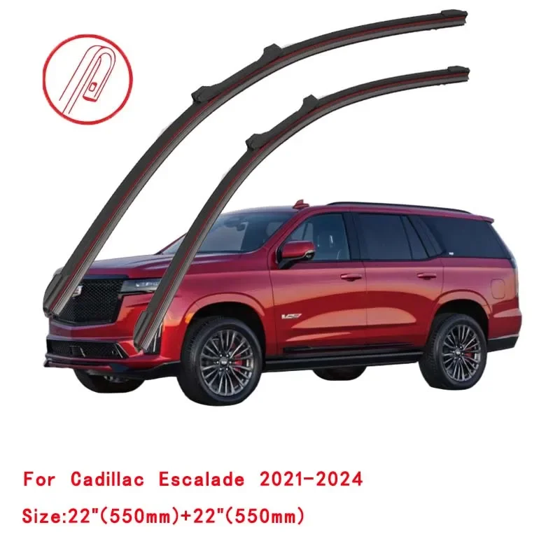 

For Cadillac Escalade 1999-2024 Car Windshield Wiper Blade Front Windscreen Washer Accessories Window Cleaning Replacement Parts