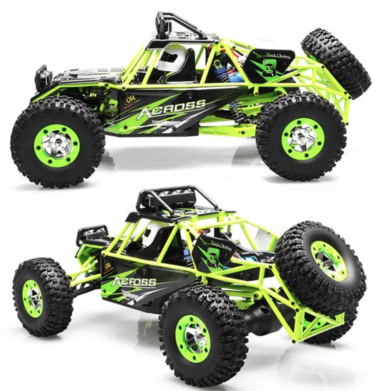 RC Car WLtoys 12428 4WD 1:12 2.4G 50km/H High Speed Monster Truck Radio Control RC Buggy Off Road RTR Adult Toy Children Gift