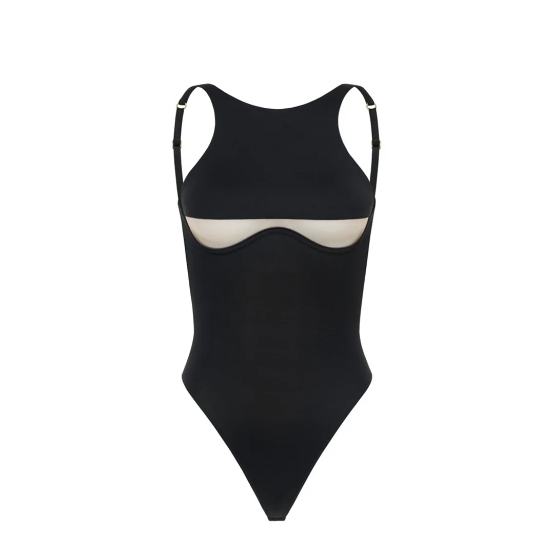 Mesh Sheer Extreme String Mini Micro Thong Damen-Badeanzug, einteiliger Badeanzug, weiblicher Badeanzug mit Bügel, Badebekleidung, Schwimmanzug V7732 – Detail 6