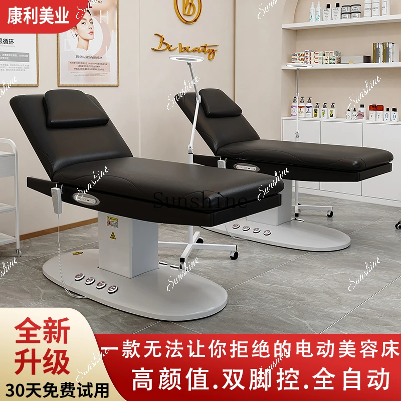 Electric massage micro-plastic surgery injection pattern embroidery beauty salon bed TF