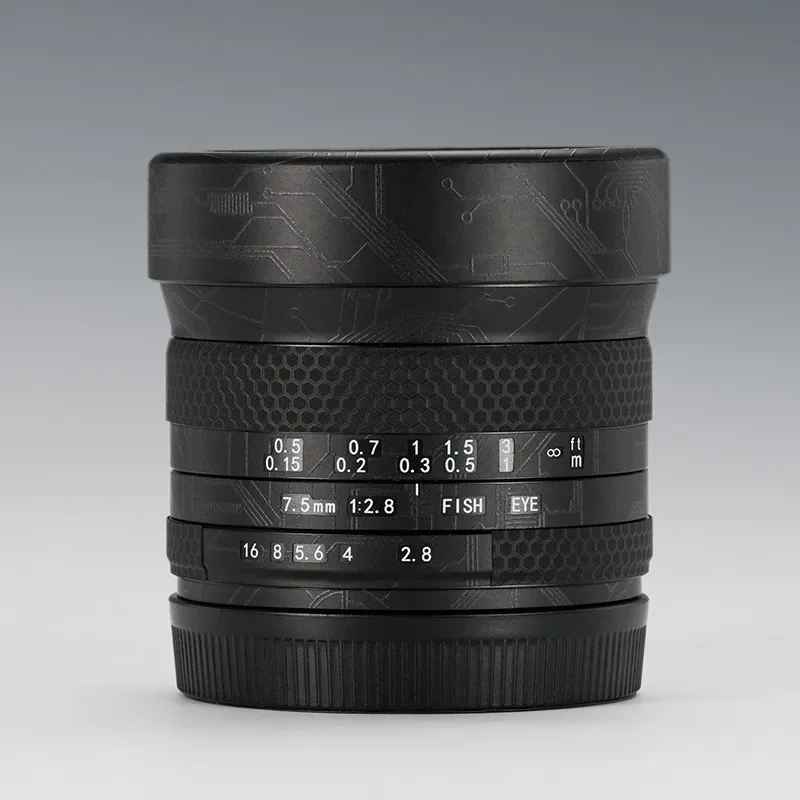 7artisans AF75F2.8II for Sony Mount Lens Premium Decal Skin For 7artisans AF 75mm F2.8 II Protector Wrap Film Protective Sticker
