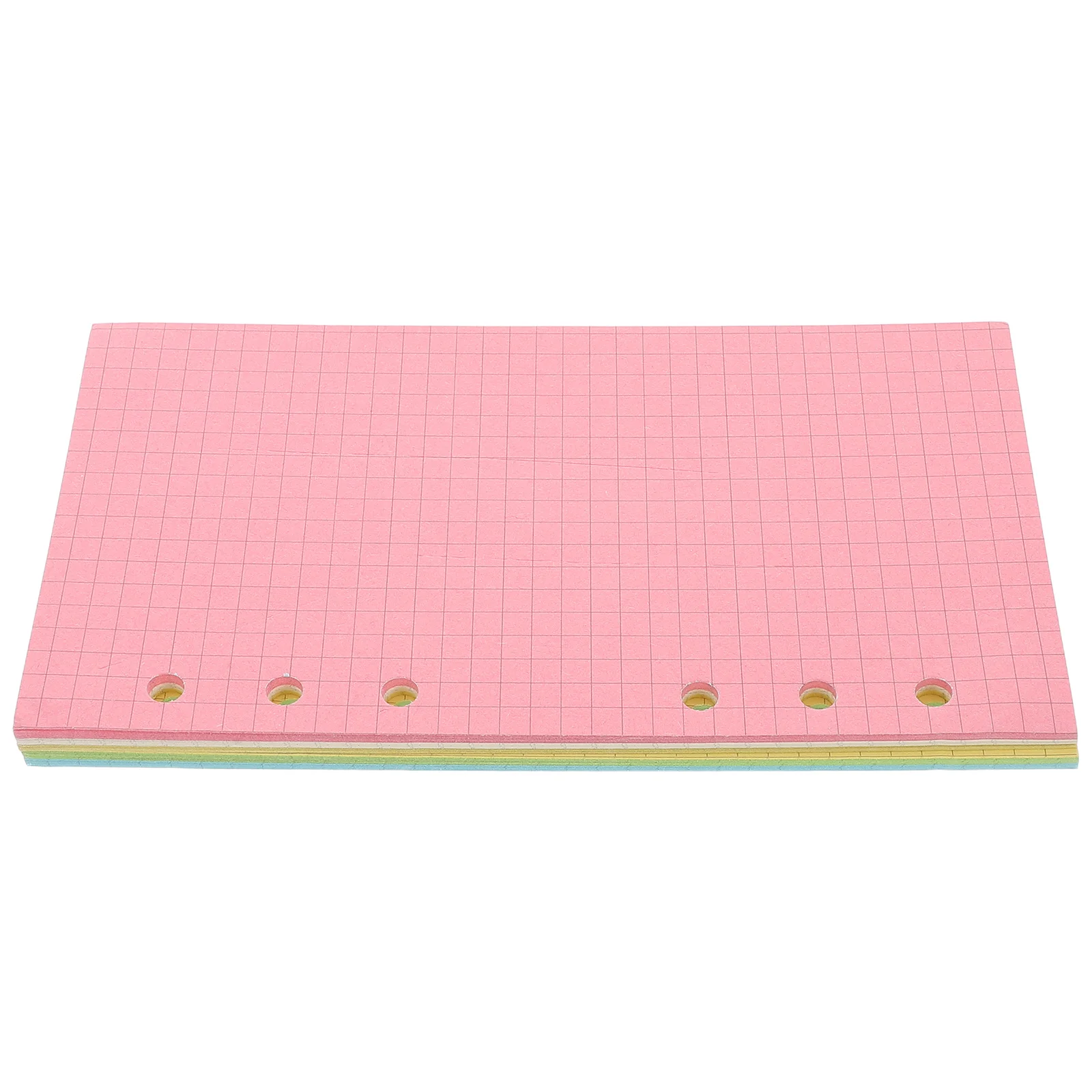 

250Pcs Loose-Leaf Planner Inserts Colorful Refillable A6 Notebook Refills Journal Organizer Paper Sheets Refill Pages