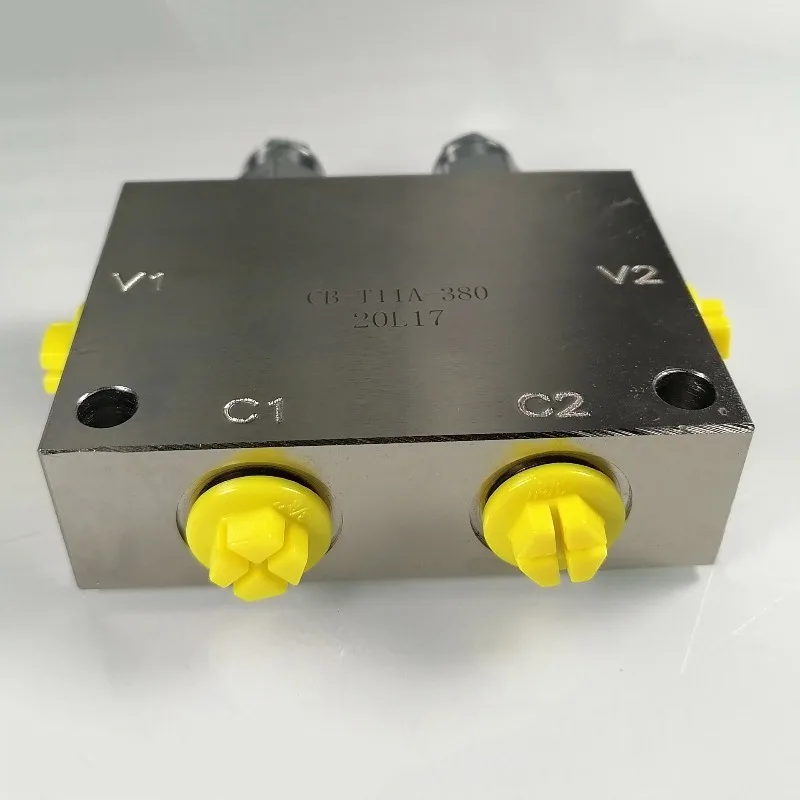 For CB-T11A-380 Two-way Tubular Balance Valve, Counterbalance Valve 60LPM Set Pressure 280bar
