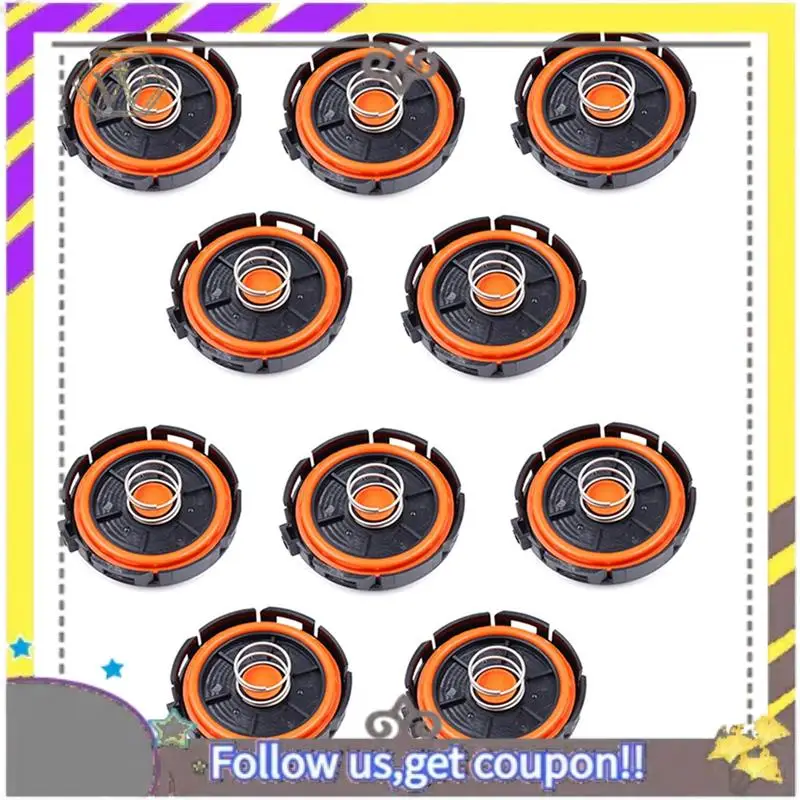 

ABXV-10Pcs Engine Cylinder Head Valve Cover Control Valve 11127555212 For BMW E81 E82 E84 E85 E87 E88 E90 E91 E92 E93 N46 Compon