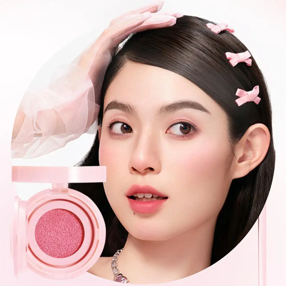 عارية كونتور أحمر الخدود الوجه برونزي كريم ترطيب دائم الكستناء الخد وسادة طويلة الطبيعية ماكياج أحمر الخدود البني تينت Z1X7 #5