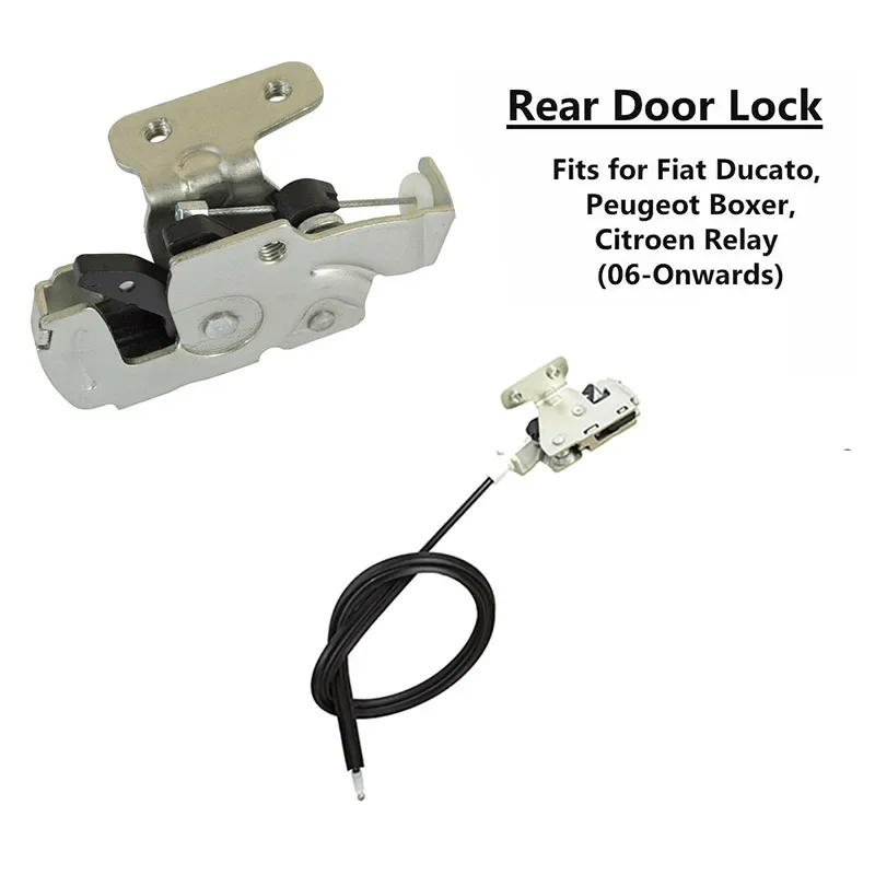 Car Rear Lower Left Door Lock Catch  for Fiat Ducato Peugeot Boxer Citroen Jumper 2006-ON 1345734080 1385567080 1612788680