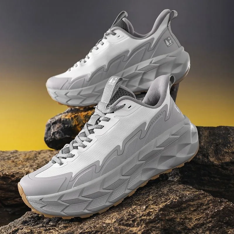 

2025 New Mens Womens Sport Shoe Soft Sole Running Shoes For Unisex Luxury Brand Training Shoes Couples Non-Slip Jogging Sho