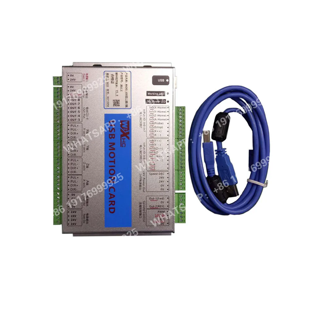 Карта управления ЧПУ Mach3 Mach4 3-осевая 4-осевая 6-осевая XHC MKX4 MACH3 USB Карта управления движением с ЧПУ 2000 кГц поддерживает систему Windows