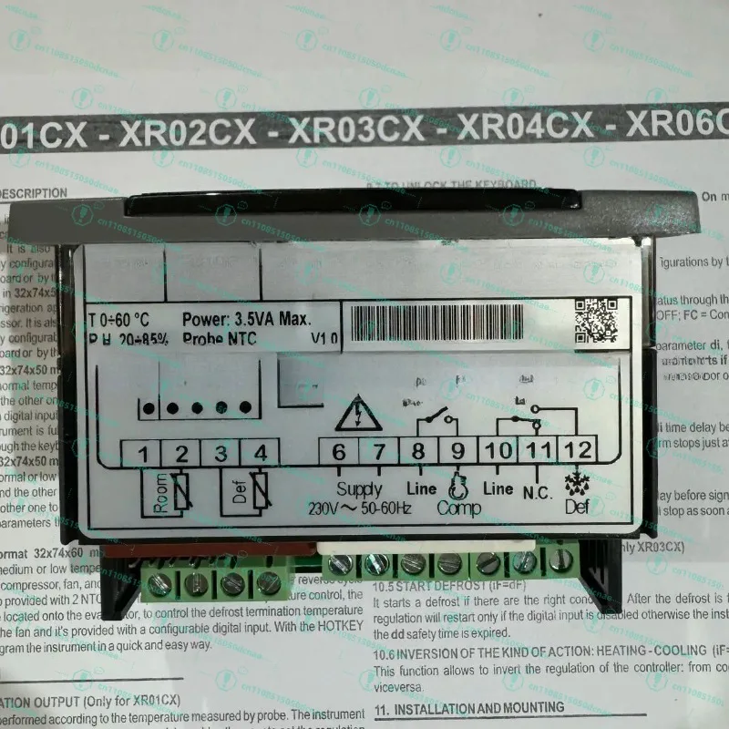 

dXR04CX-5N0C1 XRO4CX-5NOC1 Двойной датчик с функцией размораживания, новый, оригинальный, подлинный продукт