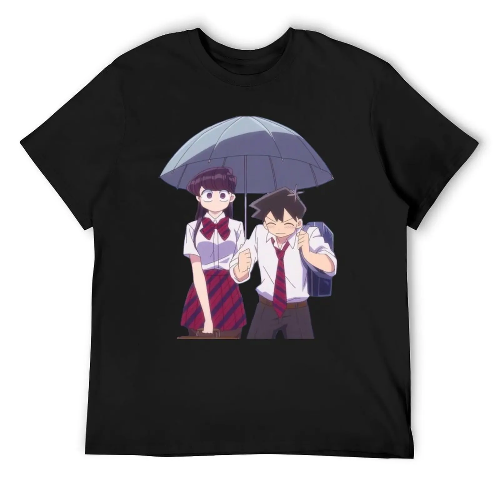 Komi San T-Shirt kawaii clothes baggy shirts Men's cotton t-shirt