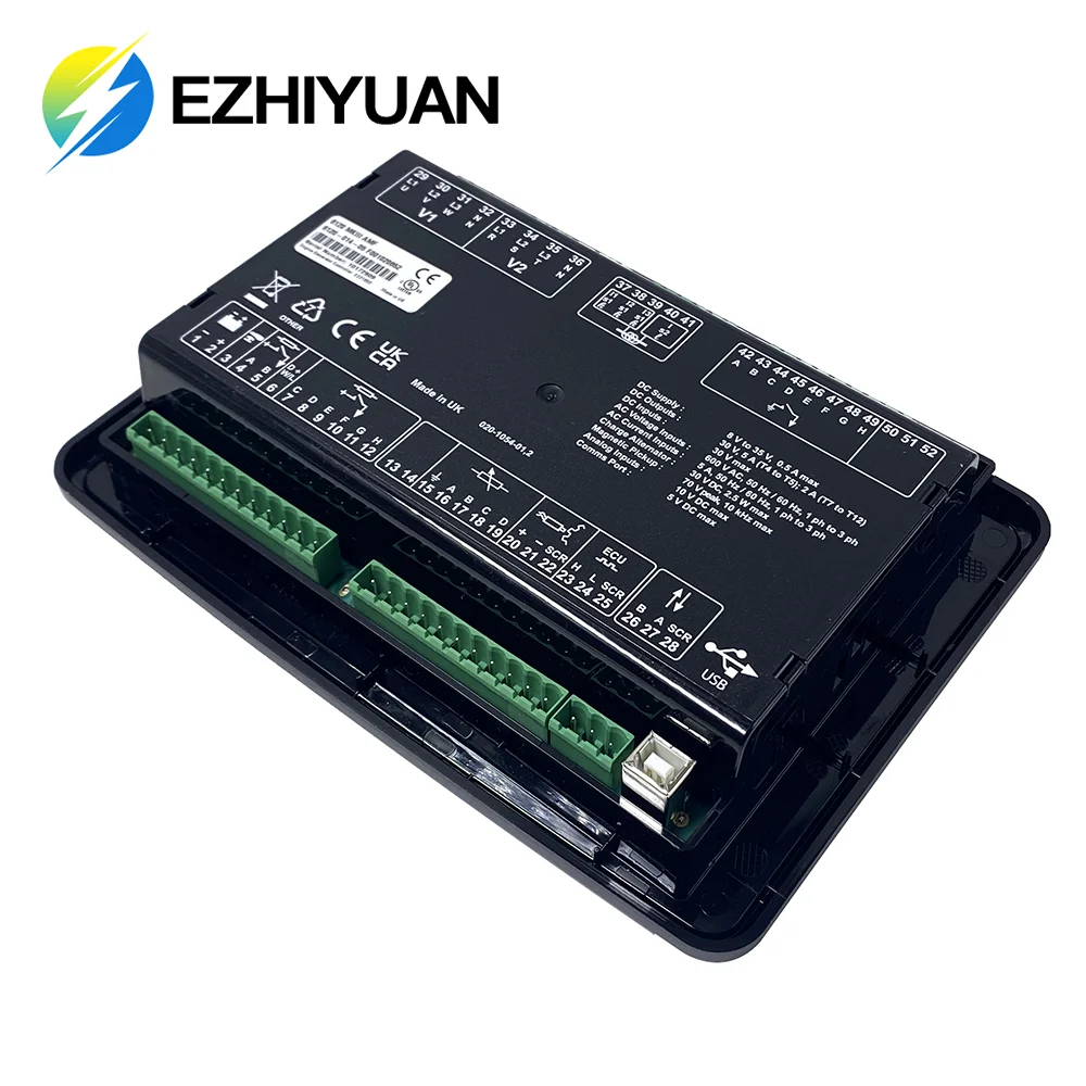 DSE6120MKIII أعماق البحار السيارات بدء لوحة التحكم Dse6120 Mkiii وحدة تحكم بالمولد أعماق البحار Dse 6120 Mkiii للمولد