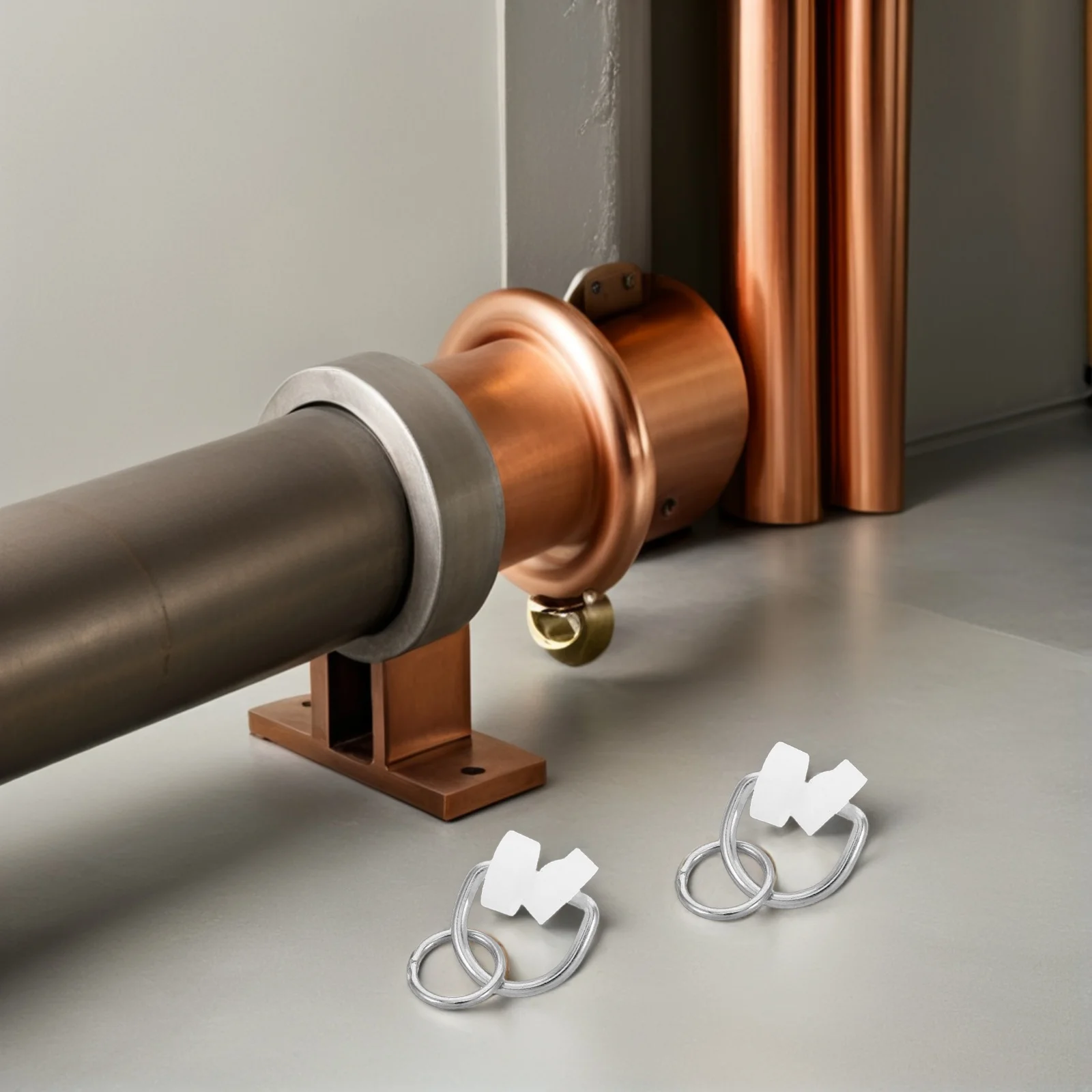 

50Pcs Caravan Curtain Hooks Heavy Duty Track Rollers Silent Nylon Glider Wheel Rail Sliding Drapery Runners Accessories