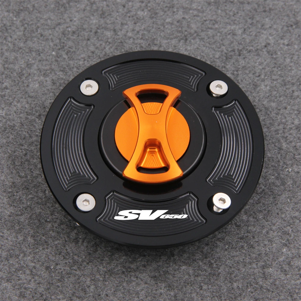 Keyless Motorcycle Fuel Gas Tank cap Cover For SUZUKI SV650 SV 650 1999-2002 ( 2000 2001