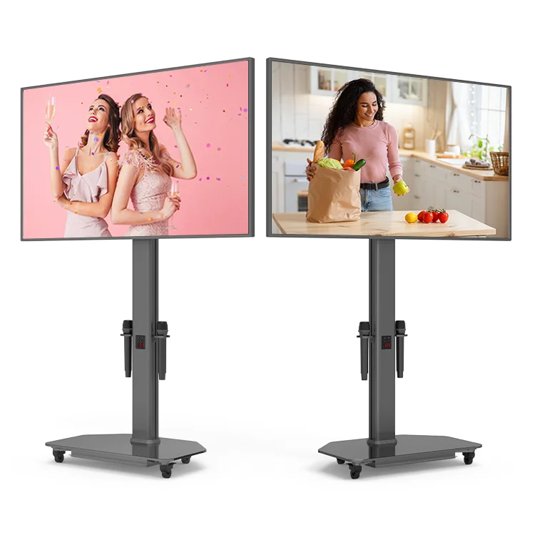 

HUSHIDA 55-дюймовые рекламные машины Вентиляторы Интерактивное вещательное оборудование Экранное устройство потокового вещания в реальном времени