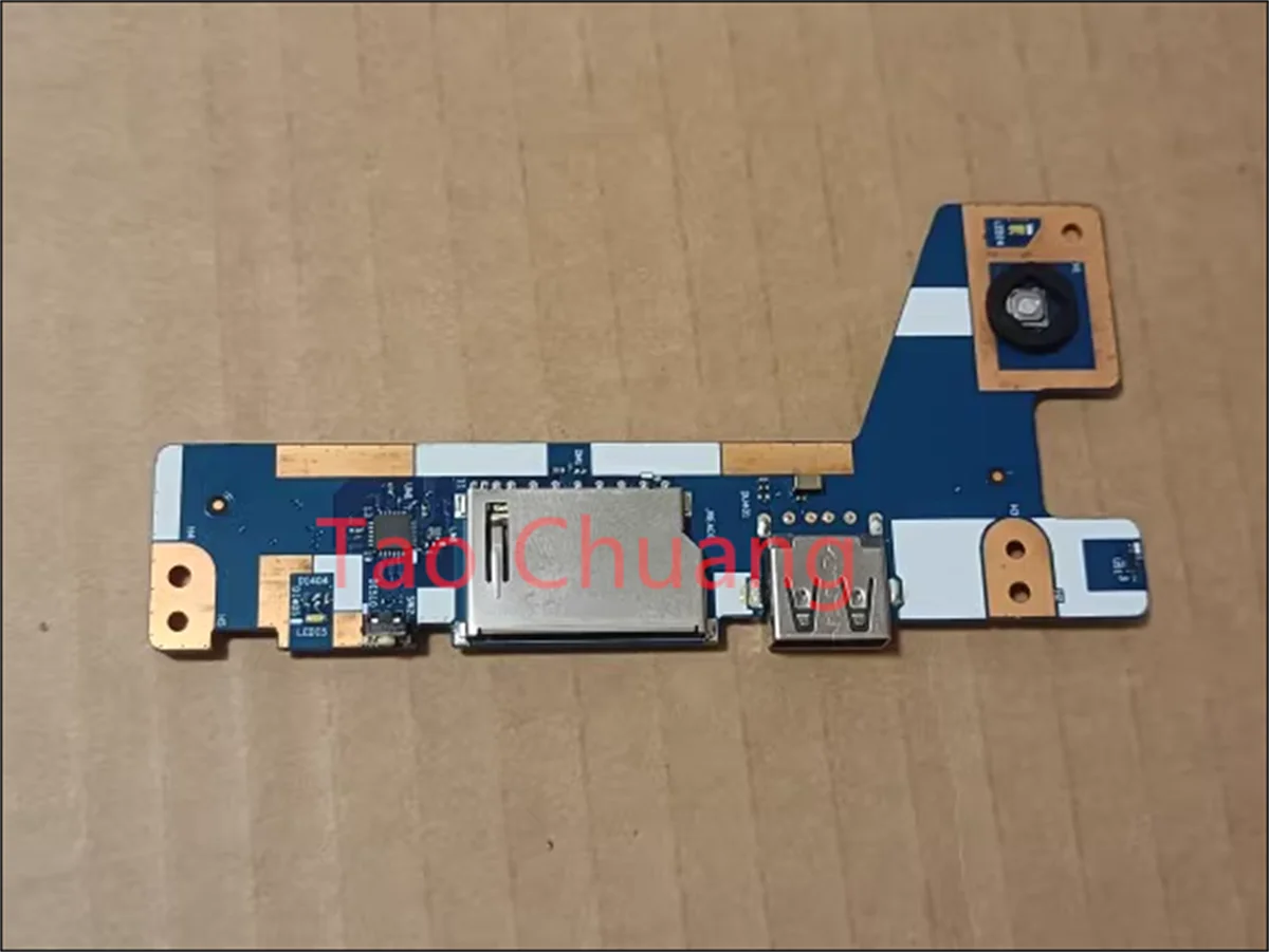 Interruptor USB Botão Board para Lenovo IdeaPad 1, 15ACL7, 3-17ITL, NS-D473, NS-D523