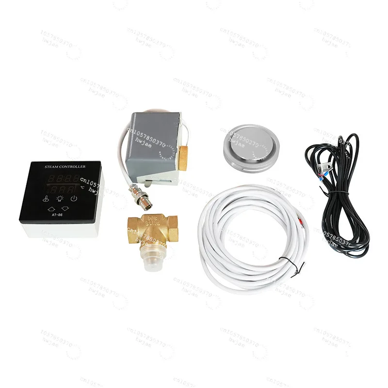 9kw التلقائي الفولاذ المقاوم للصدأ مولد البخار التلقائي descaling ساونا غرفة آلة حمام البخار لغرفة سبا وحدة تحكم رقمية