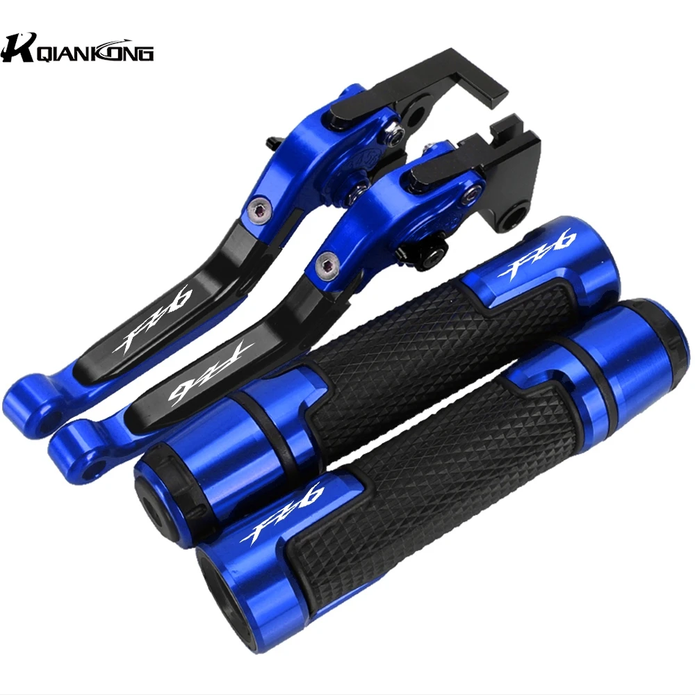 

For Yamaha FZ6 FAZER 2004-2009 2010 CNC Aluminum Clutch Lever Brake Lever Set Adjustable Folding Handle Levers Motorcycle Parts