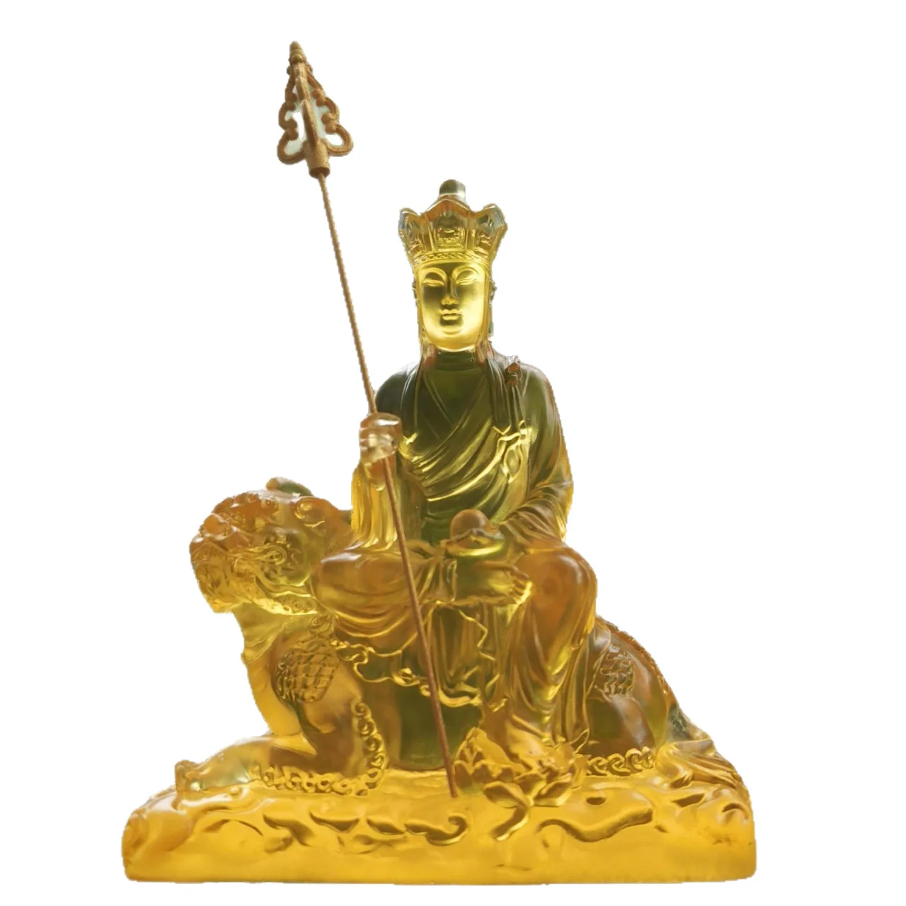 

Kizang Bodhisattva statue, Jiuhua Mountain Kizang King Buddha statue, Bodhisattva offering ornaments, sitting and listening