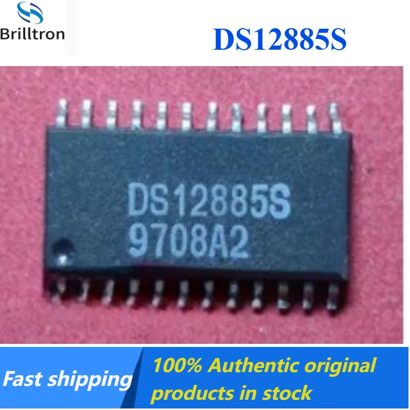 5-20PCS New DS12885S SOP24 Real-Time Clock IC Chip Brand New, Original Stock, Hot Selling!