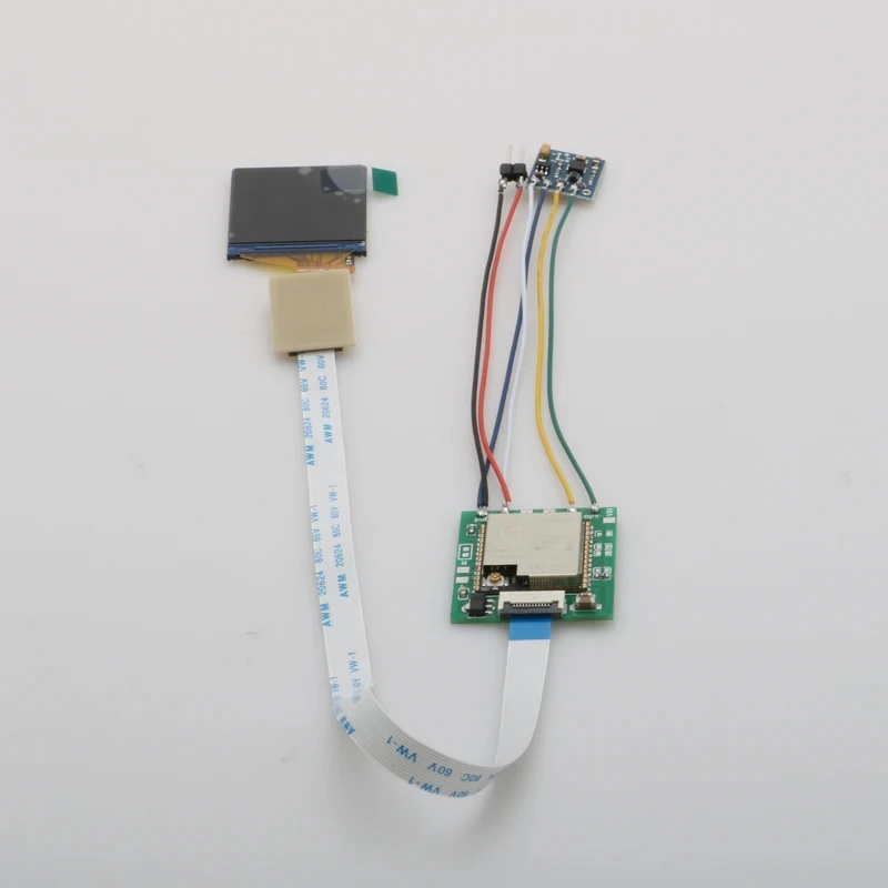 1PCS 4.8-5.2V RC Vliegtuig Flight Simulator Cockpit Instrumentenpaneel 0.85/1.3/1.54 Inch Houdingsindicator/Kompas/Radar Interface