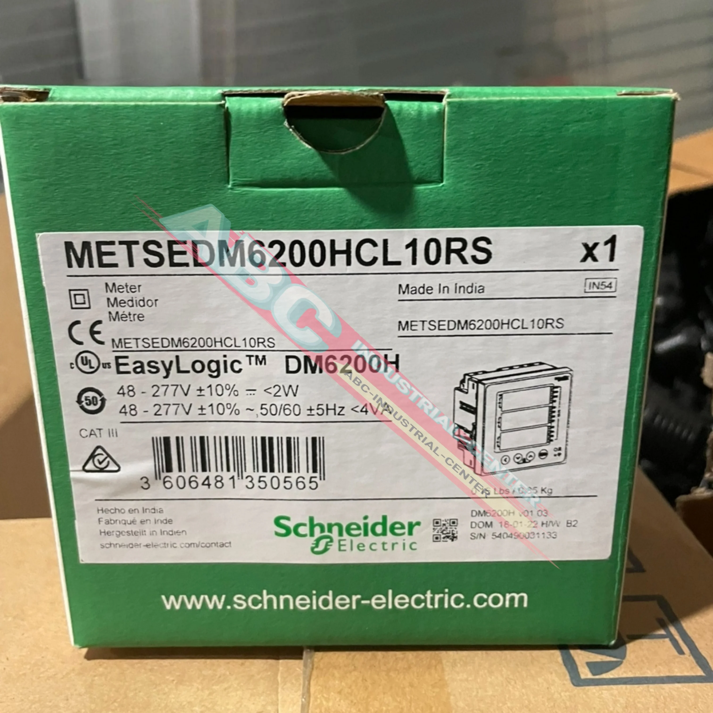 

METSEDM6200HCL10RS DM6200H METSEPM5100 PM5100 Electric energy monitoring power meter 100%NEW