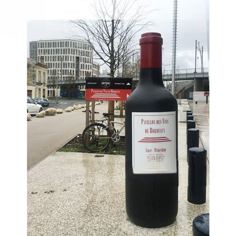 Bouteille de vin gonflable personnalisée avec souffleur, bouteille de bière extérieure, modèle de champagne pour la publicité