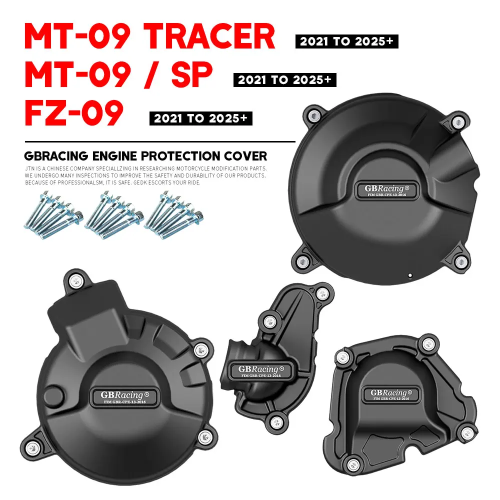 

MT09 TRACER FZ09 XSR900 SCRAMBLER GB Racing Engine Protect Cover For YAMAHA 2021-2024 Motorcycle Protection Cover Accessories