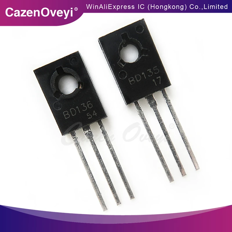 BD136 a 126, 10 peças