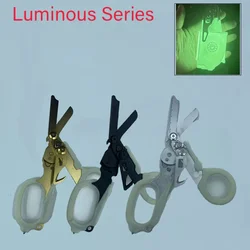 Luminous Series Outdoor Survival Tools Portable Multi-Purpose Scissors Raptors First Aid Expert Tactical Folding Scissors Set