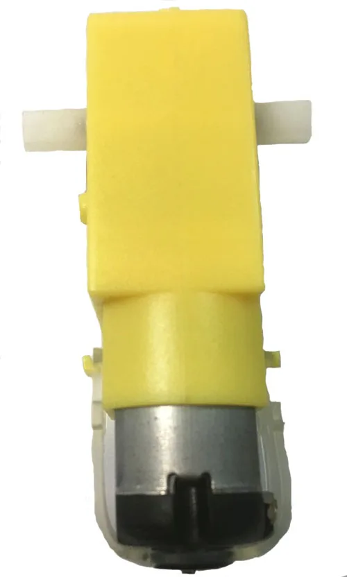 Motoriduttore DC 3V-6V 2PCS con ruota in plastica per auto robot intelligente