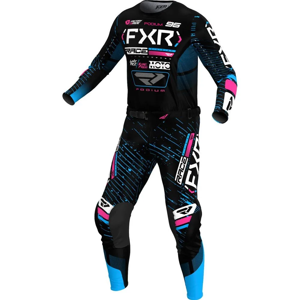 2025 Podium FXR MX Gear Set Off Road Motorcycle Jersey Set Motocross Combo Dirt Bike Suit Moto Kit image 2